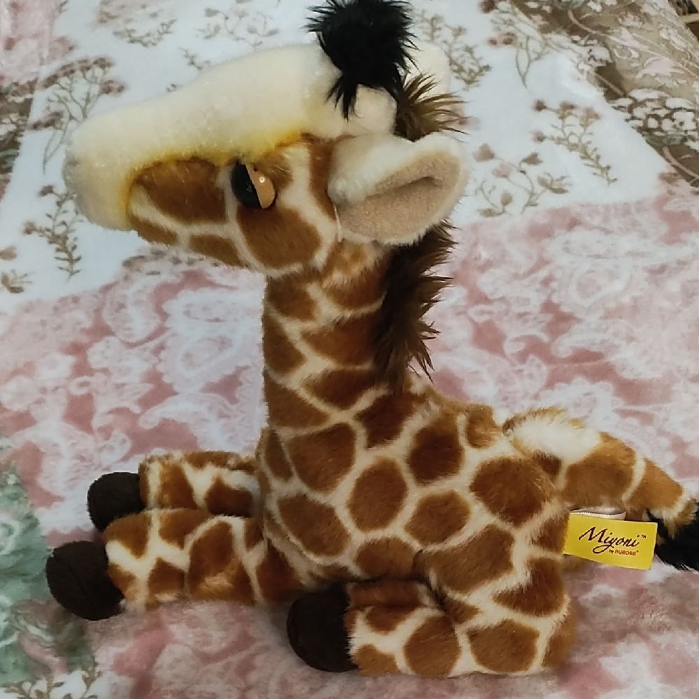 Giraffe Plush Toy - Brown and‎ Cream